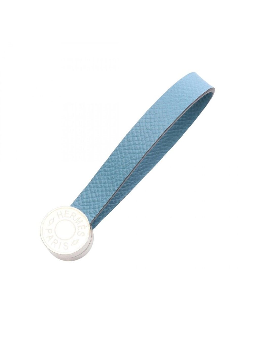 Hermes Charm Malice Sellier Glove Holder Blue Jean Gloves